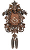 Eight Day 18" House Vines Leaves German Cuckoo Clock From River City Clocks - GermanGiftOutlet.com
